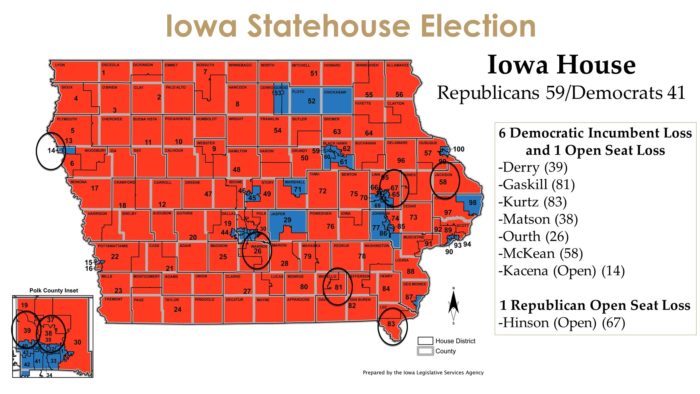 Iowa House Map