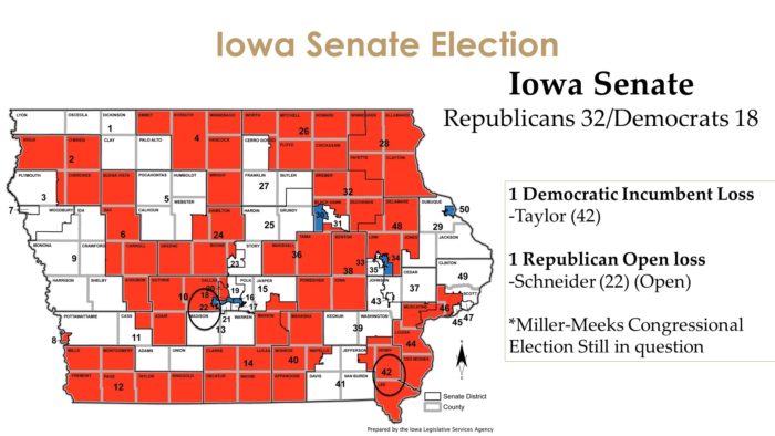 Iowa Senate Map